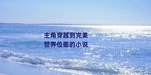 主角穿越到完美世界位面的小说