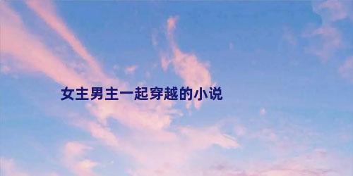 女主男主一起穿越的小说